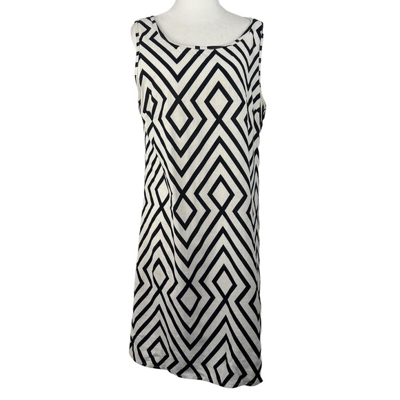PEACH‎ LOVE CREAM LINEN BLEND SLEEVELESS DRESS - Picture 1 of 12